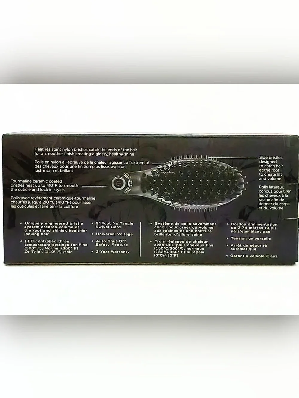 Sultra The Bombshell VoluStyle Heated Brush Tourmaline Ceramic Hair Styler